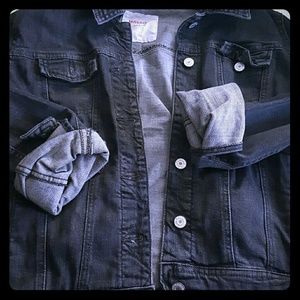 Black Jean Jacket
